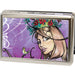 Business Card Holder - LARGE - Le Fleur FCG Metal ID Cases Sexy Ink Girls   