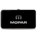Hinged Wallet - MOPAR Logo Black Silver Gradient Hinged Wallets Mopar   