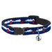 Cat Collar Breakaway - Colorado Snowboarder Snowy Mountains Weathered Breakaway Cat Collars Buckle-Down   