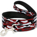 Dog Leash - Camo Red/Black/Gray/White Dog Leashes Buckle-Down   