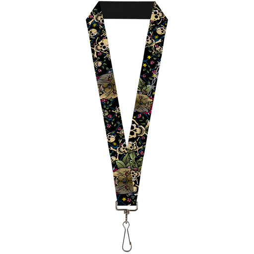 Lanyard - 1.0" - Trust No One CLOSE-UP Black Lanyards Buckle-Down   