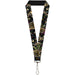 Lanyard - 1.0" - Trust No One CLOSE-UP Black Lanyards Buckle-Down   