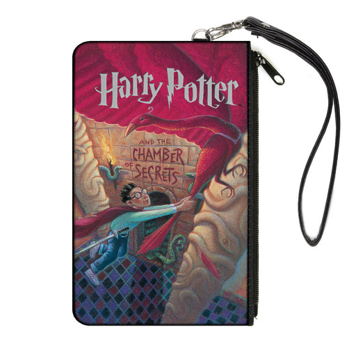 Canvas Zipper Wallet - SMALL - Harry Potter and the Chamber of Secrets Book Cover Drawing Canvas Zipper Wallets The Wizarding World of Harry Potter   
