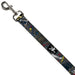Dog Leash - Dead Men Tell No Tales Gray Dog Leashes Buckle-Down   