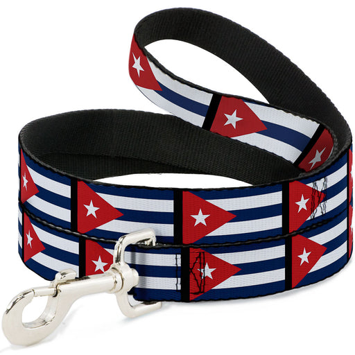 Dog Leash - Cuba Flags Dog Leashes Buckle-Down   