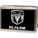 Business Card Holder - LARGE - Ram Logo FCG Black Silver Metal ID Cases Ram   