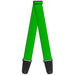 Guitar Strap - Lime Green Guitar Straps Buckle-Down   