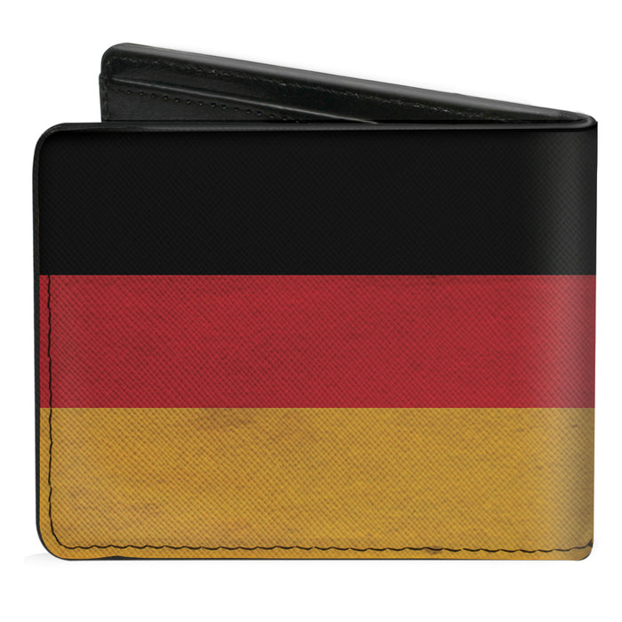 Bi-Fold Wallet - Germany Flag Weathered Bi-Fold Wallets Buckle-Down   