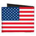 Canvas Bi-Fold Wallet - United States Flag Canvas Bi-Fold Wallets Buckle-Down   