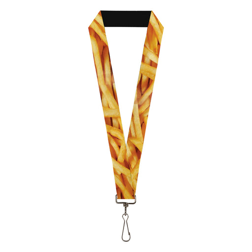 Lanyard - 1.0" - Vivid French Fries Stacked Lanyards Buckle-Down   