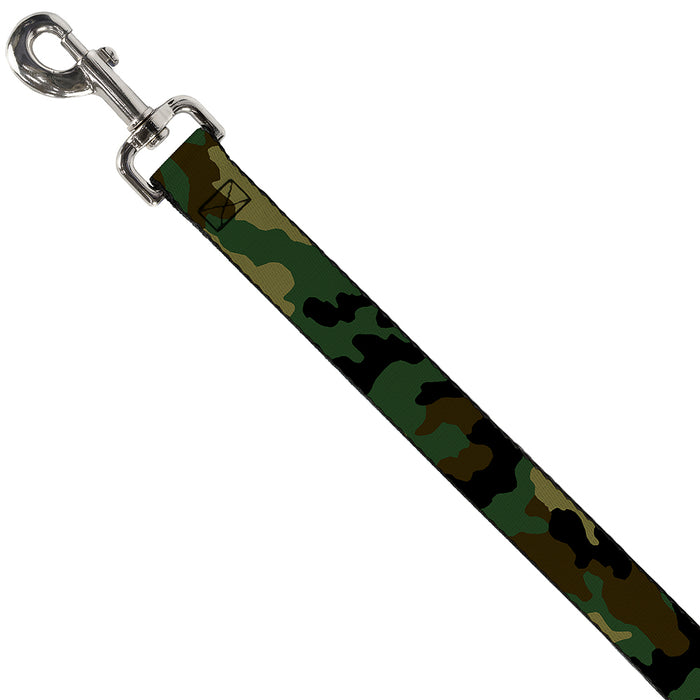 Dog Leash - Camo Olive Dog Leashes Buckle-Down   