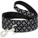 Dog Leash - Boudoir Wallpaper Black/White Dog Leashes Buckle-Down   