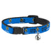 Cat Collar Breakaway - Oklahoma State Flag Sky Blue White Breakaway Cat Collars Buckle-Down   