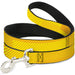 Dog Leash - Hash Mark Stripe Yellow/Red Dog Leashes Buckle-Down   