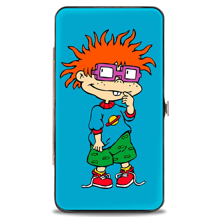 Hinged Wallet - Chuckie Pose + Saturn Blue Hinged Wallets Nickelodeon   