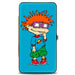 Hinged Wallet - Chuckie Pose + Saturn Blue Hinged Wallets Nickelodeon   