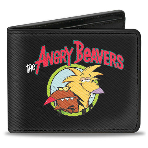 Bi-Fold Wallet - Angry Beavers Logo Front + Logo Back Bi-Fold Wallets Nickelodeon   