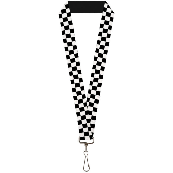 Key chain Bag black Checkerboard pattern Genuine India