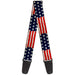 Guitar Strap - Stars & Stripes Painting Guitar Straps Buckle-Down   