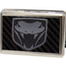 Business Card Holder - LARGE - Dodge Viper Marquetry Carbon Fiber Metal Metal ID Cases Dodge   