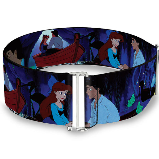 Cinch Waist Belt - The Little Mermaid Ariel & Eric Boat Scenes Womens Cinch Waist Belts Disney   