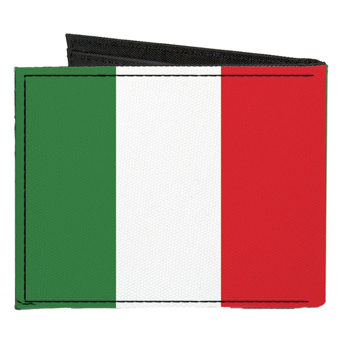 Canvas Bi-Fold Wallet - Italy Flag Canvas Bi-Fold Wallets Buckle-Down   