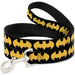 Dog Leash - Bat Signal-1 Black/Yellow Dog Leashes DC Comics   