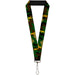 Lanyard - 1.0" - Support Our Troops Camo Olive Yellow Ribbon Lanyards Buckle-Down   