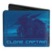 Bi-Fold Wallet - Star Wars The Clone Wars Rex CLONE CAPTAIN Pose Blues Bi-Fold Wallets Star Wars   