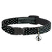 Cat Collar Breakaway - Americana Stars & Stripes2 Weathered Black Gray Breakaway Cat Collars Buckle-Down   