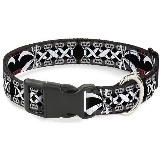 Plastic Clip Collar - Icons & Patterns 1 Plastic Clip Collars Buckle-Down   