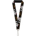 Lanyard - 1.0" - CALI w Grizzly Bear Lanyards Buckle-Down   