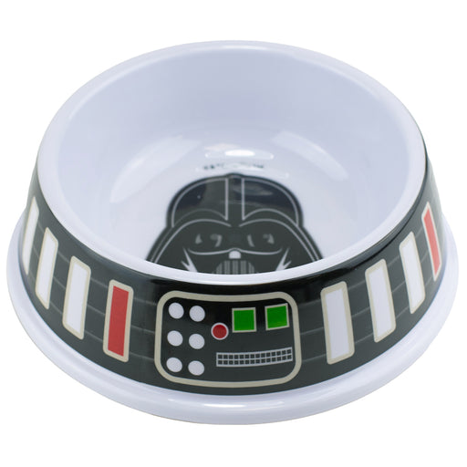 Single Melamine Pet Bowl - 7.5 (16oz) - Star Wars Darth Vader + Utility Belt Bounding Black Gray Multi Color Pet Bowls Star Wars   