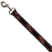 Dog Leash - Dodge Challenger R/T Emblem/Carbon Fiber Stripe Grays/Black/Red Dog Leashes Dodge   