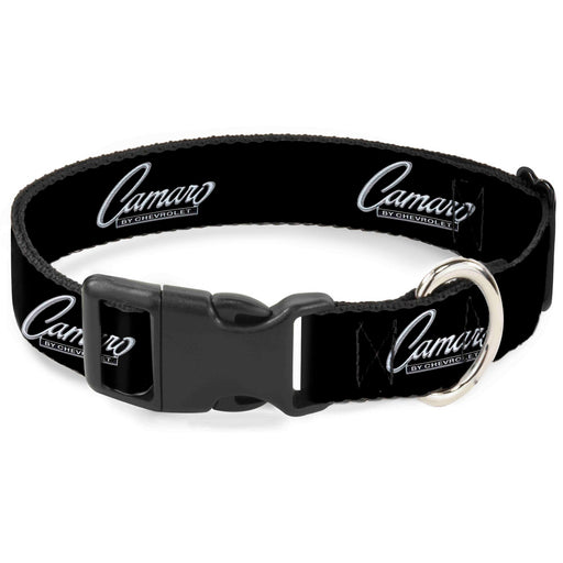 Plastic Clip Collar - 1969 CAMARO BY CHEVROLET Emblem Black/Silver Plastic Clip Collars GM General Motors   