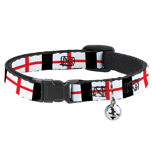 Cat Collar Breakaway - England Flags Breakaway Cat Collars Buckle-Down   