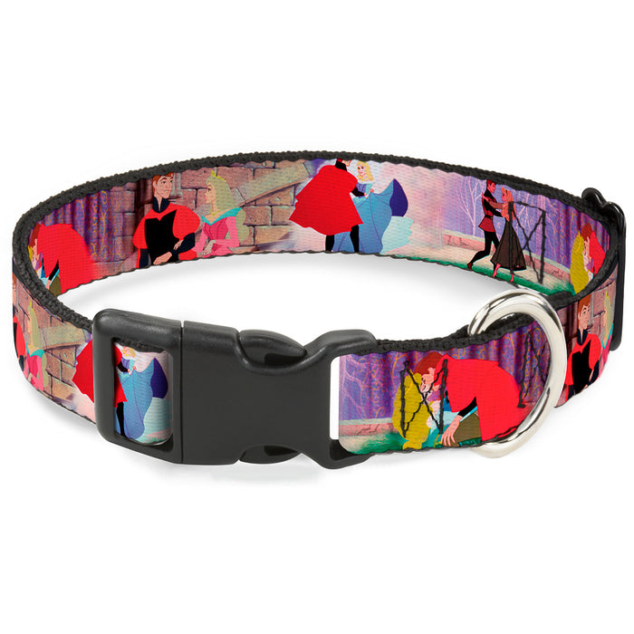 Plastic Clip Collar - Sleeping Beauty & Prince Scenes Plastic Clip Collars Disney   
