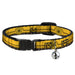 Cat Collar Breakaway - Star Wars C3-PO Wires Bounding2 Yellows Black Multi Color Breakaway Cat Collars Star Wars   