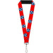 Lanyard - 1.0" - Tennessee Flag Stars Red White Blue Lanyards Buckle-Down   