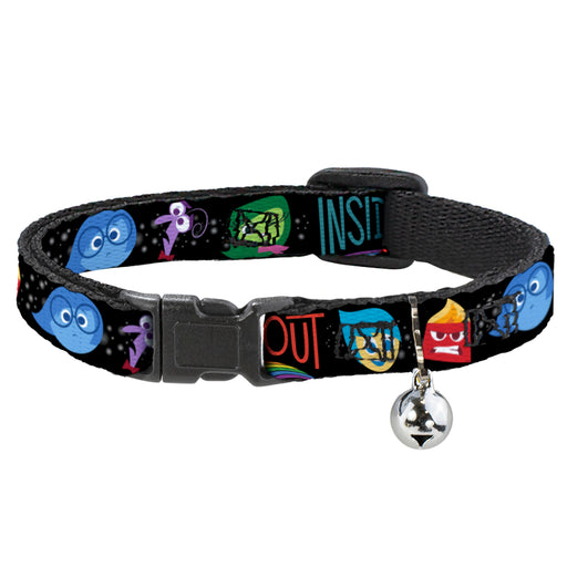 Cat Collar Breakaway - INSIDE OUT Emotion Expressions EVERY DAY IS FULL OF EMOTIONS Breakaway Cat Collars Disney   