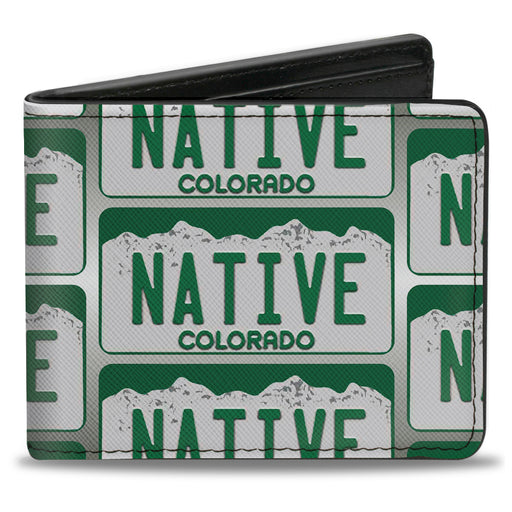 Bi-Fold Wallet - Colorado License Plate NATIVE Bi-Fold Wallets Buckle-Down   