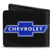 Bi-Fold Wallet - Chevy Bowtie Logo CENTERED Bi-Fold Wallets GM General Motors   