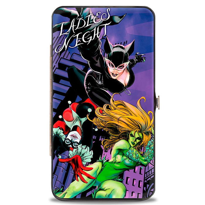Hinged Wallet - Gotham City Sirens LADIES NIGHT Issues #19 + #11 Cover Poses Hinged Wallets DC Comics   