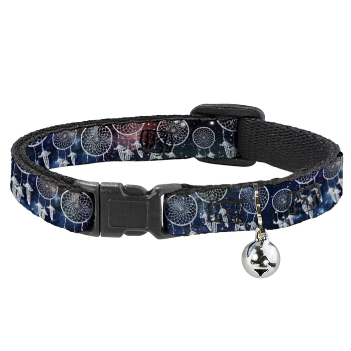 Cat Collar Breakaway - Dream Catcher Galaxy White Breakaway Cat Collars Buckle-Down   