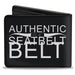 Bi-Fold Wallet - Buckle-Down AUTHENTIC SEATBELT BELT NY-LA Black White Bi-Fold Wallets Buckle-Down   