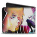 MARVEL UNIVERSE Bi-Fold Wallet - Spider-Gwen #3 Crouching & #5 Face-to-Face Cover Poses Bi-Fold Wallets Marvel Comics   
