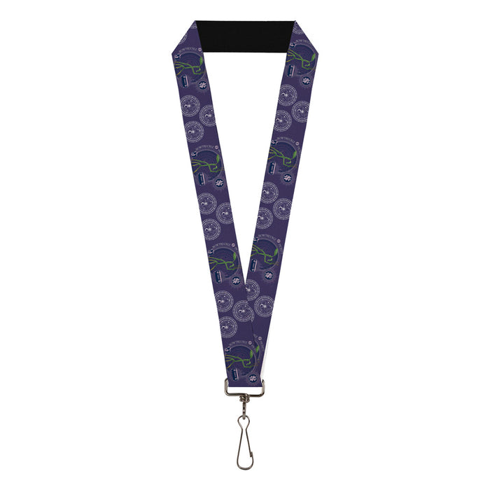 Lanyard - 1.0" - BOWTRUCKLE PICKETT Pose Icons Purples Blues White Lanyards The Wizarding World of Harry Potter Default Title  