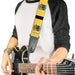 Guitar Strap - New Jersey Flags Black Guitar Straps Buckle-Down   