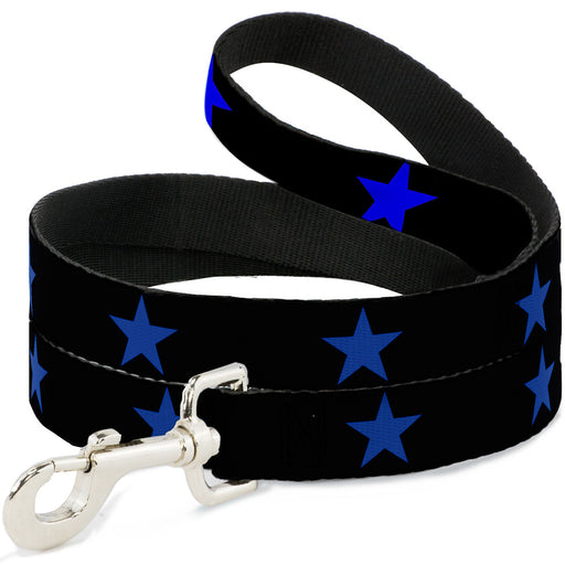 Dog Leash - Star Black/Blue Dog Leashes Buckle-Down   