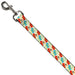 Dog Leash - Owl Eyes Yellow/Reds/Blues Dog Leashes Buckle-Down   